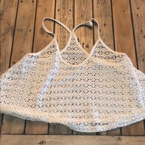 Victoria’s Secret Lace crop top